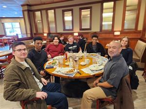 Lunch with cadets Dec 2023